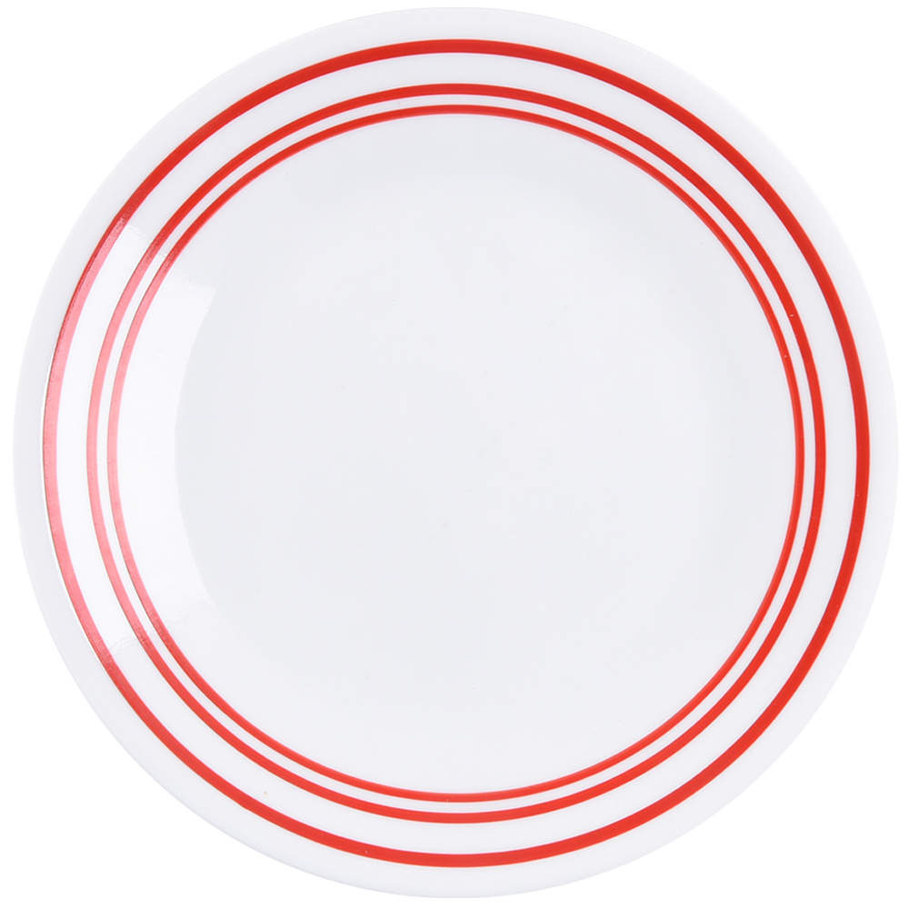 Classic Cafe Red Bread & Butter Plate by Corning Corelle-1