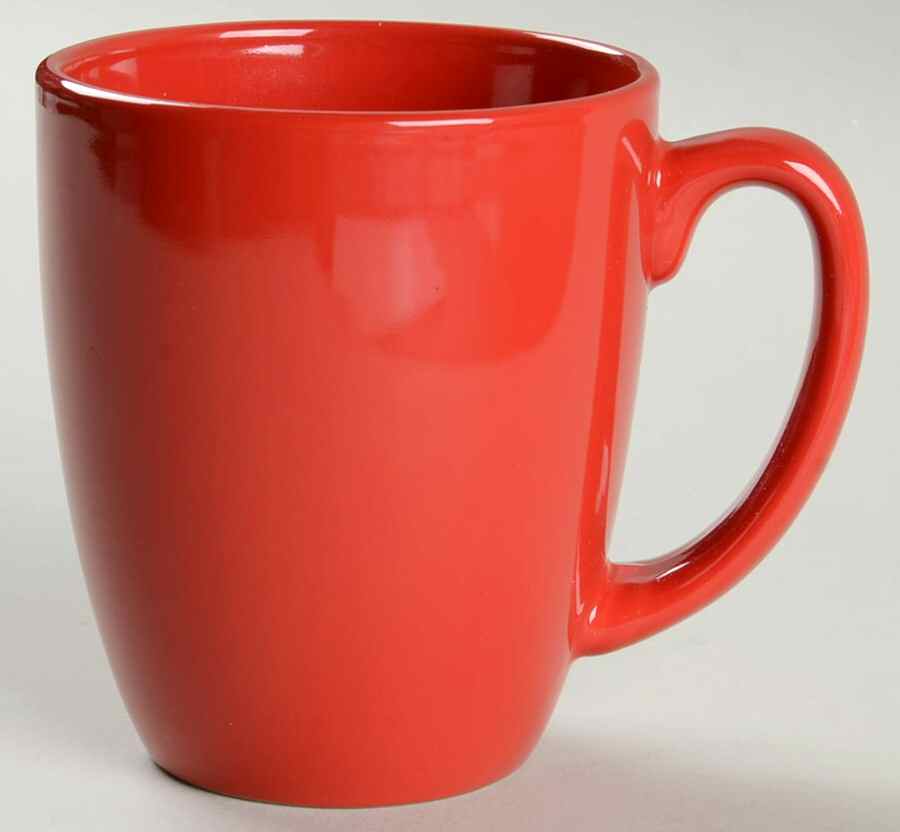 Classic Cafe Red Mug by Corning Corelle-1