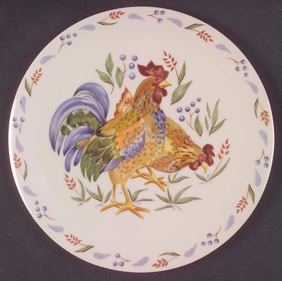 Country Morning Melamine/Melmac Trivet by Corning Corelle-1