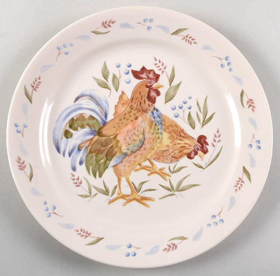 Country Morning Dinner Plate by Corning Corelle-1