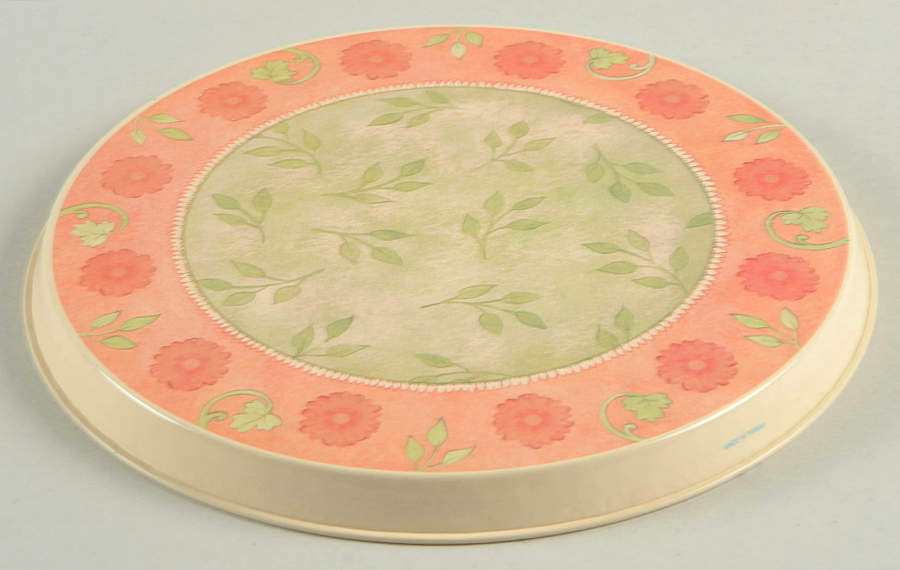 Heirloom Bloom (Corelle) 8" Individual Tin Round Stove Cover by Corning Corelle-1