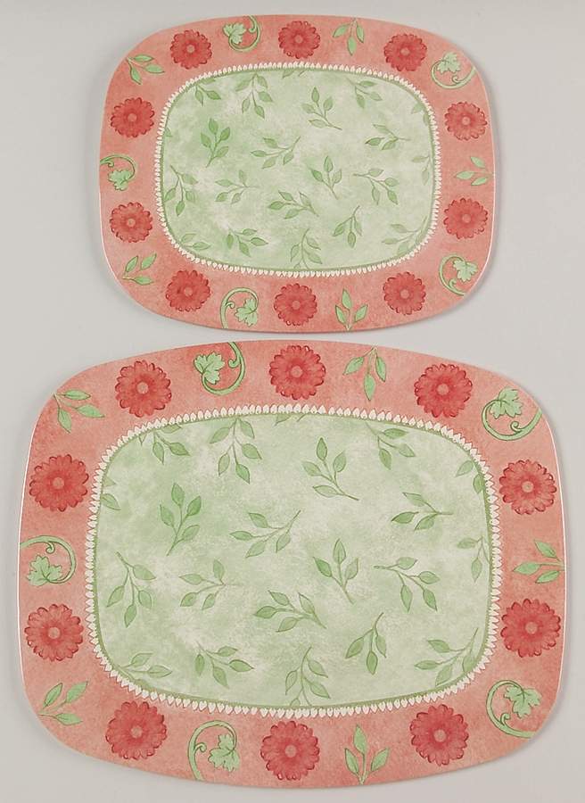 Heirloom Bloom (Corelle) 2-Piece Stove and Counter Mat by Corning Corelle-1