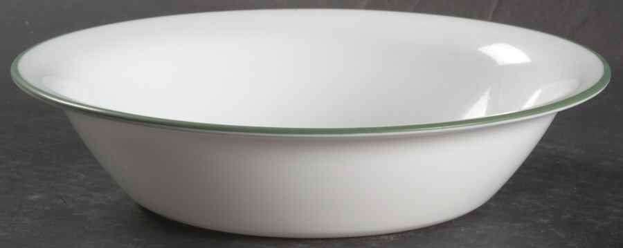 Holly (Rim, Corelle) Soup/Cereal Bowl by Corning Corelle-1