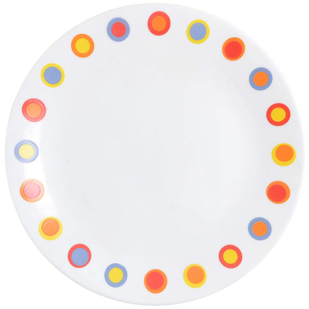 Hot Dots Luncheon Plate by Corning Corelle-1