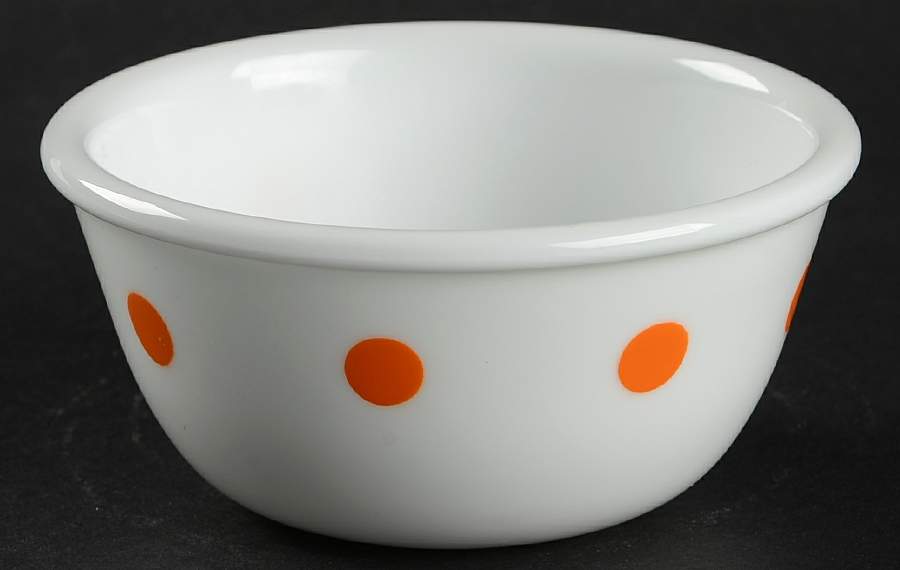 Hot Dots Small Fruit/Dessert (Sauce) Bowl by Corning Corelle-1