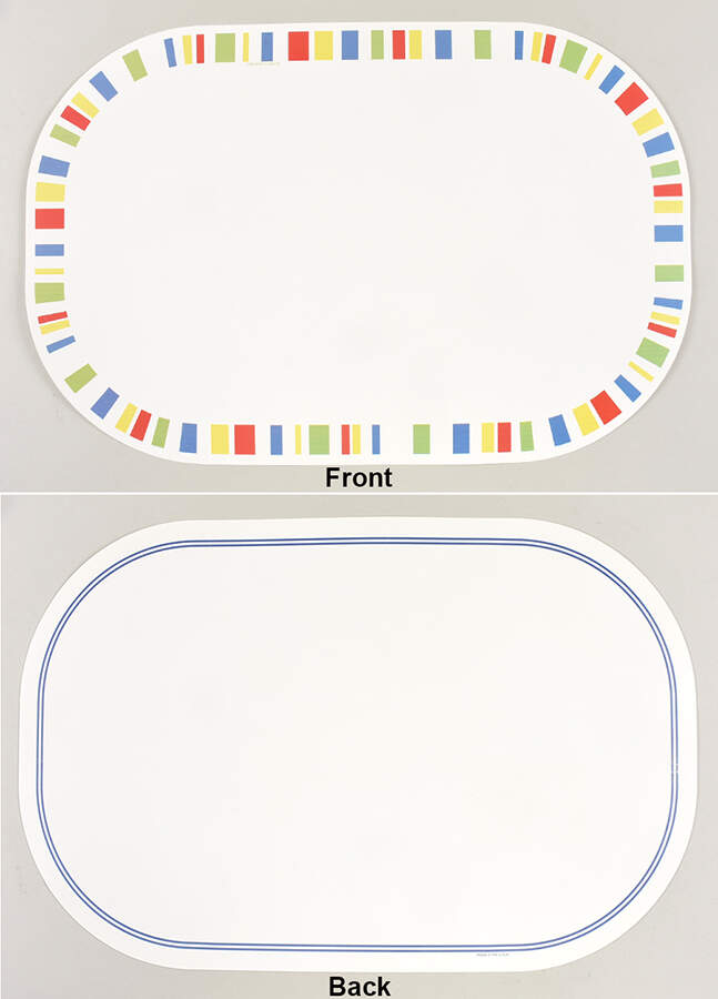 Memphis (Corelle) Reversible Plastic Foam Place Mat by Corning Corelle-1