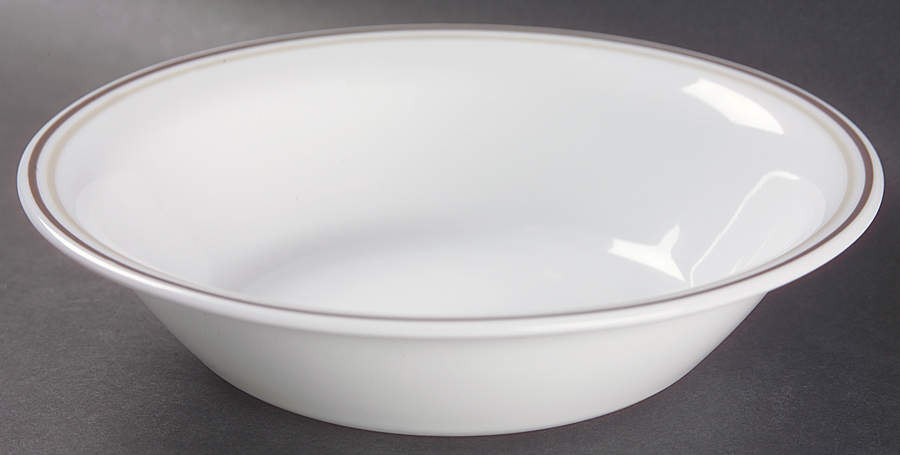 Pewter (Corelle) Soup/Cereal Bowl by Corning Corelle-1