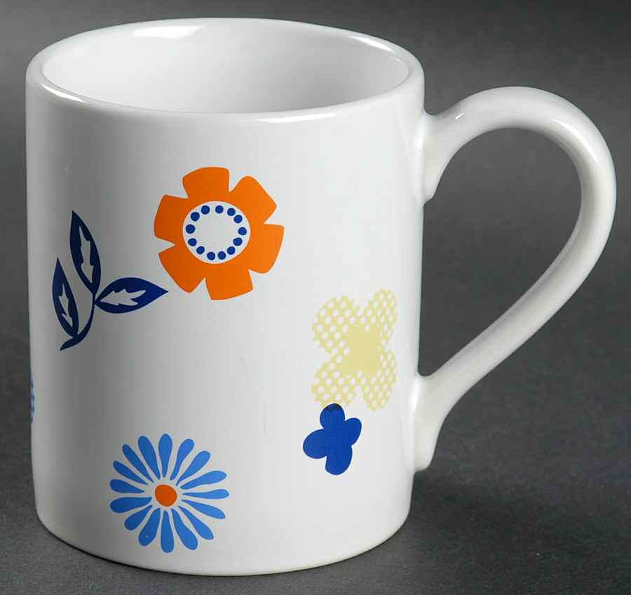 Retro Floral (Corelle) Mug by Corning Corelle-1