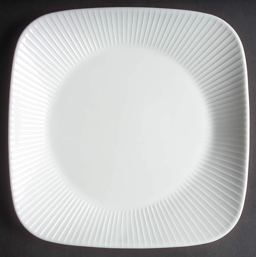 Scandia White Salad Plate by Corning Corelle-1