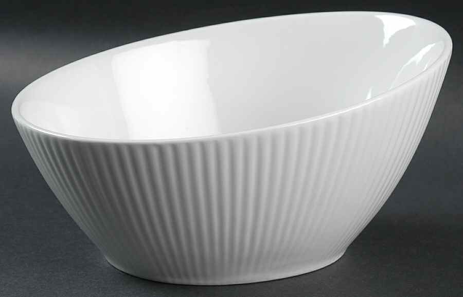 Scandia White 8" Oval Vegetable Bowl by Corning Corelle-1