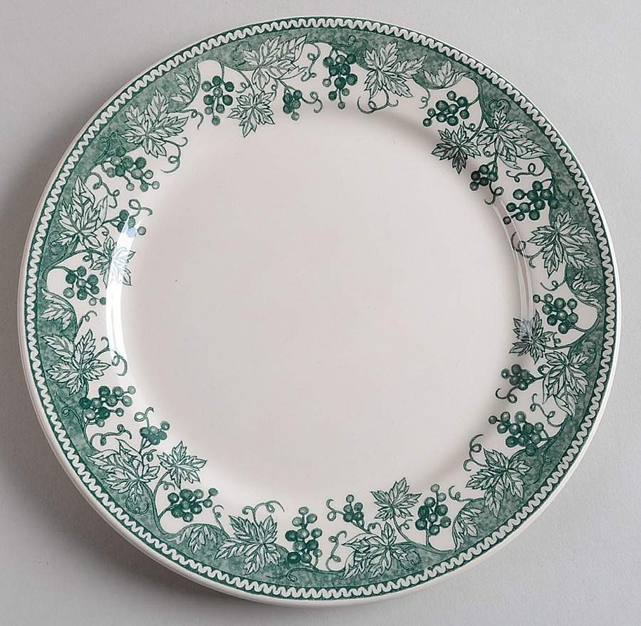 Vineyard Green Salad Plate by Claytan-1