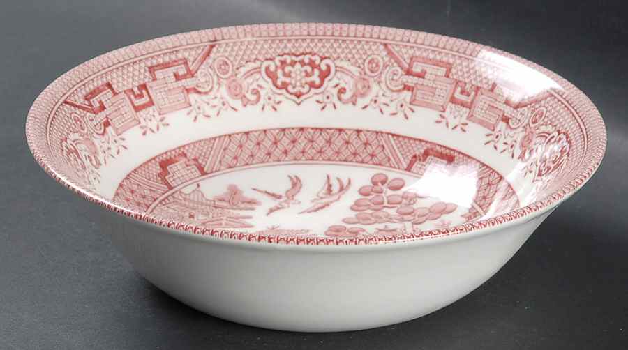 Willow Rosa Pink (Colombia & Romania) Coupe Cereal Bowl by Churchill-1