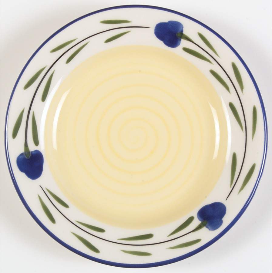 Bella Flora Salad Plate by Coors China (California)-1