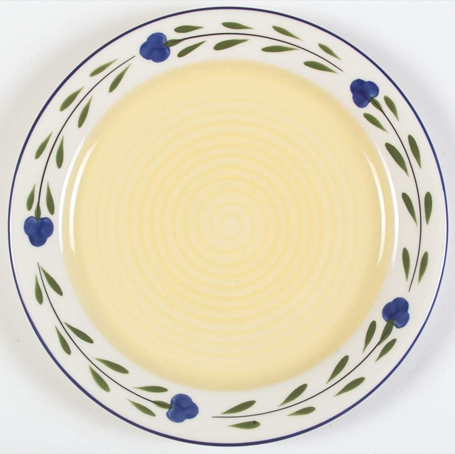 Bella Flora Dinner Plate by Coors China (California)-1