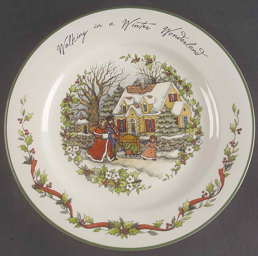 Winter Wonderland Dinner Plate by Certified International-1