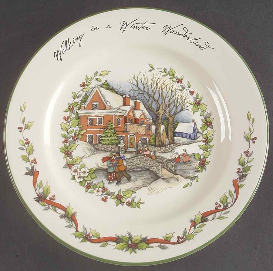 Winter Wonderland Dinner Plate by Certified International-1