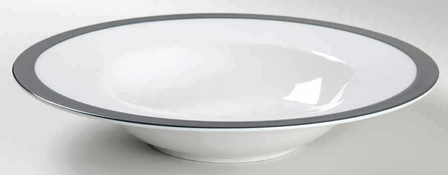 Archive Blue Large Rim Soup Bowl by Crate & Barrel-1