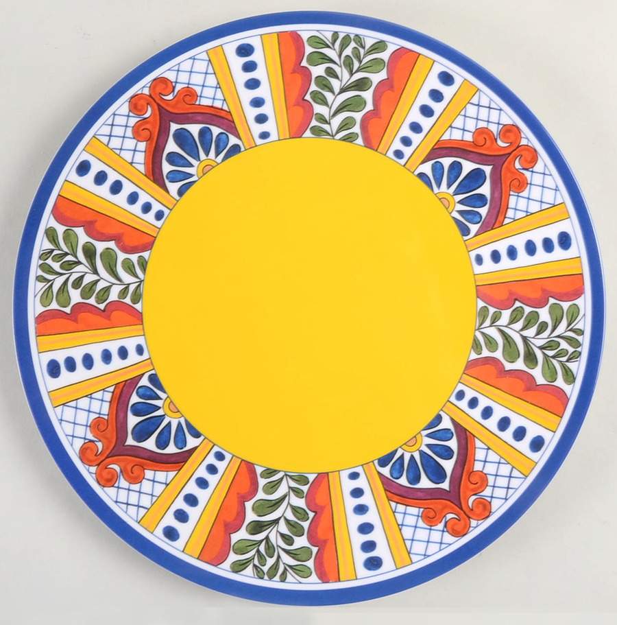 Talavera Melamine Dinner Plate by Certified International-1