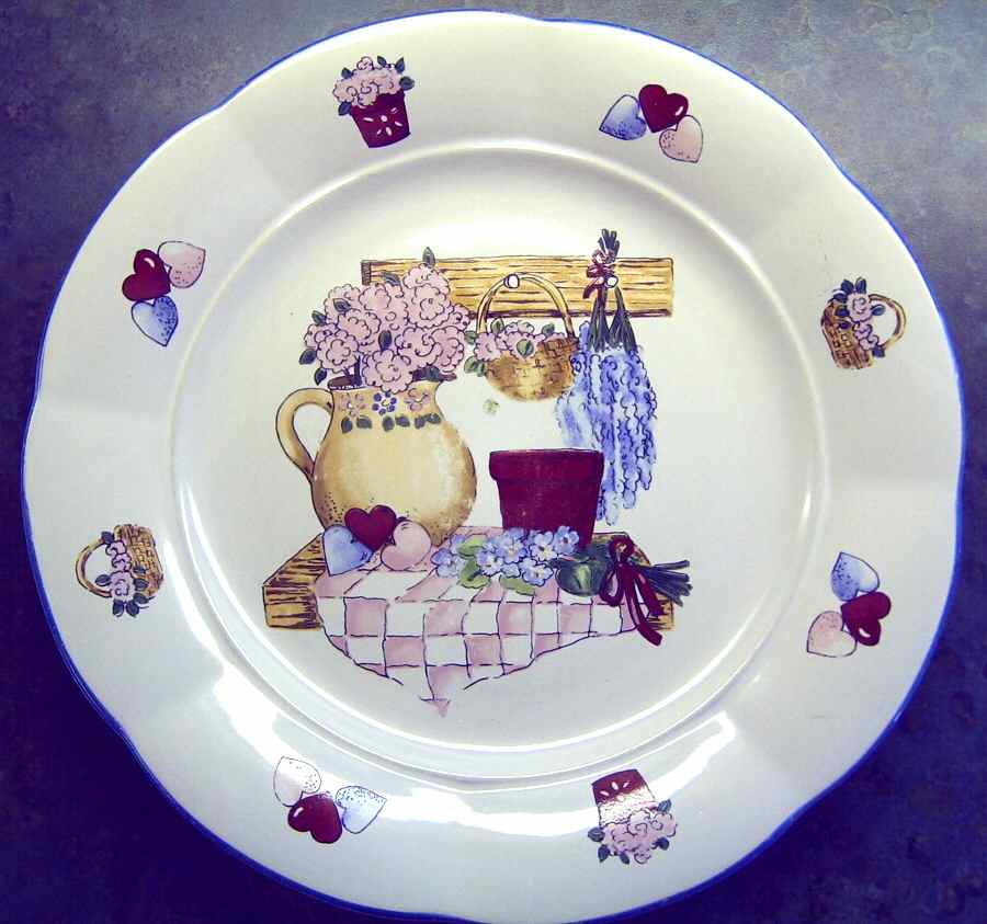 Country Kitchen Salad Plate by Century China-1