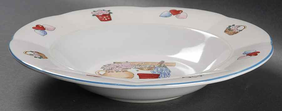 Country Kitchen Large Rim Soup Bowl by Century China-1