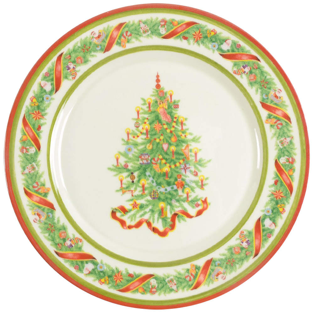 Christopher's Tree (Colombia) Dinner Plate by Christopher Radko-1