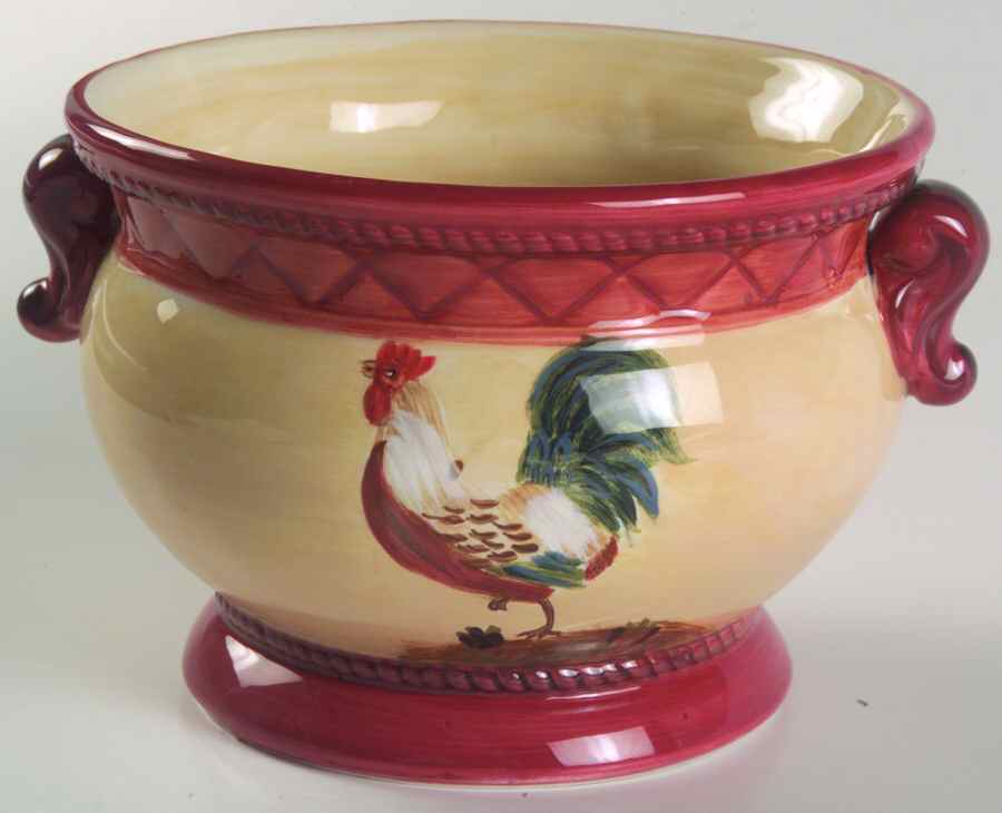 Tuscan Rooster Individual Ice Cream Dish by Certified International-1