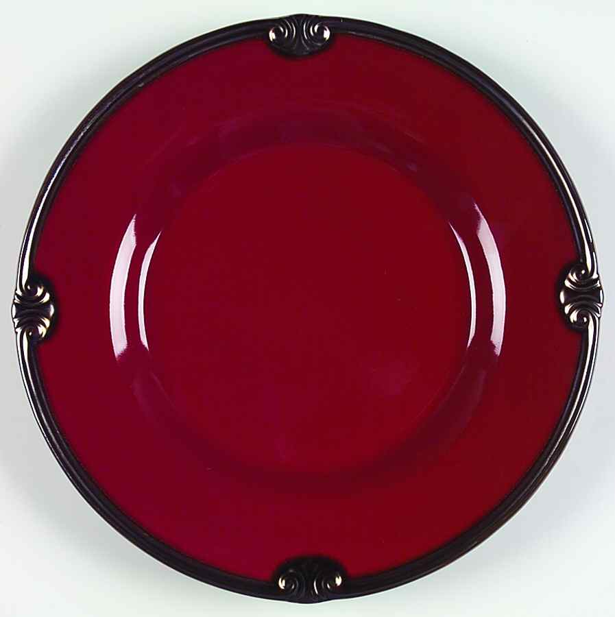 Embassy Burgundy Dinner Plate by Certified International-1