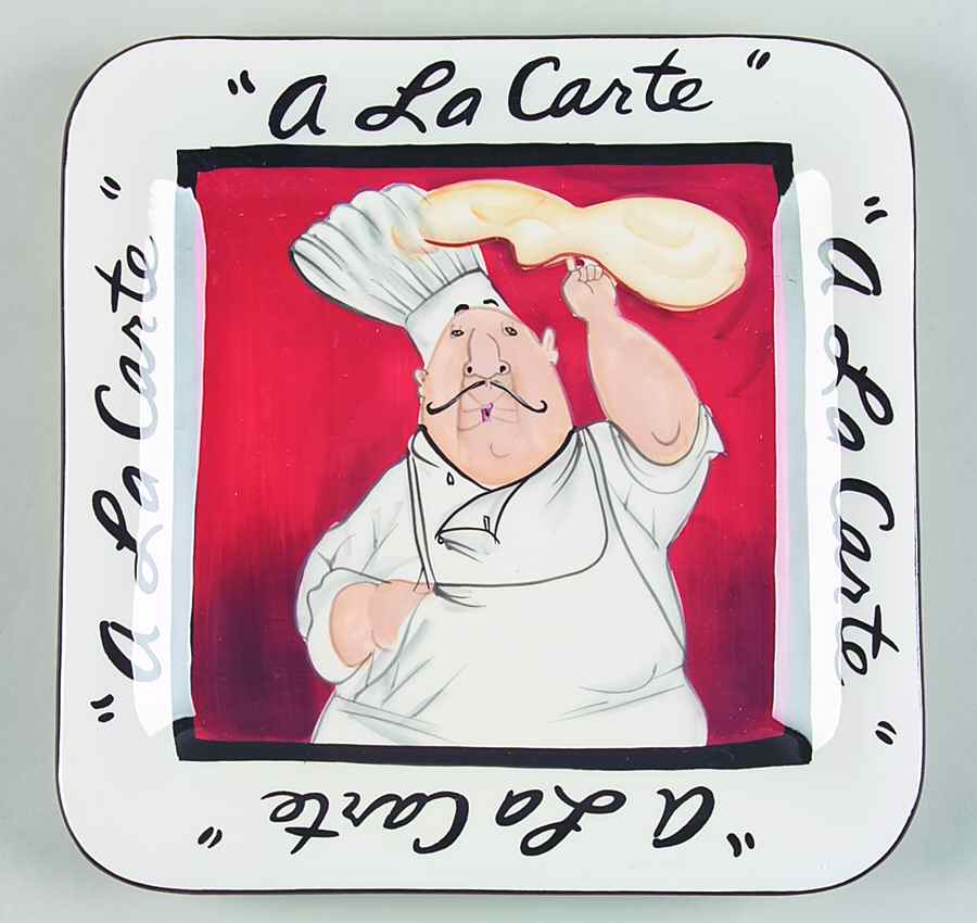 A la Carte Chefs Dinner Plate by Certified International-1