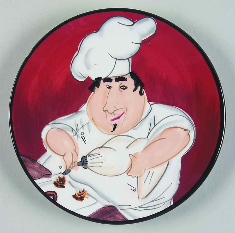 A la Carte Chefs Canape Plate by Certified International-1