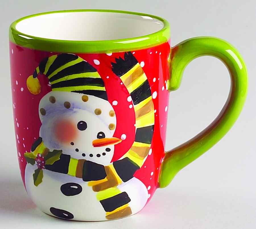 Jolly Snowman Mug by Certified International-1