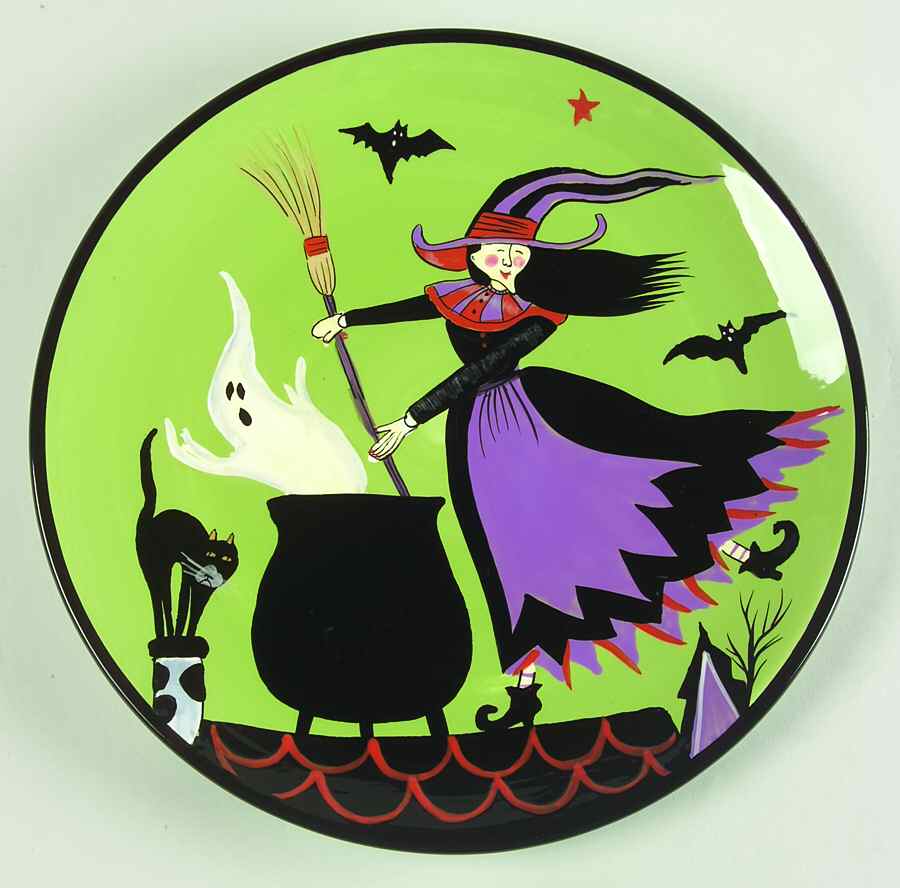 Enchanted Halloween Dinner Plate by Certified International-1