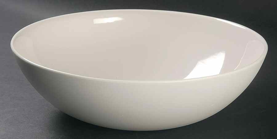 Basso (Bone) 10" Round Serving Bowl by Calvin Klein-1