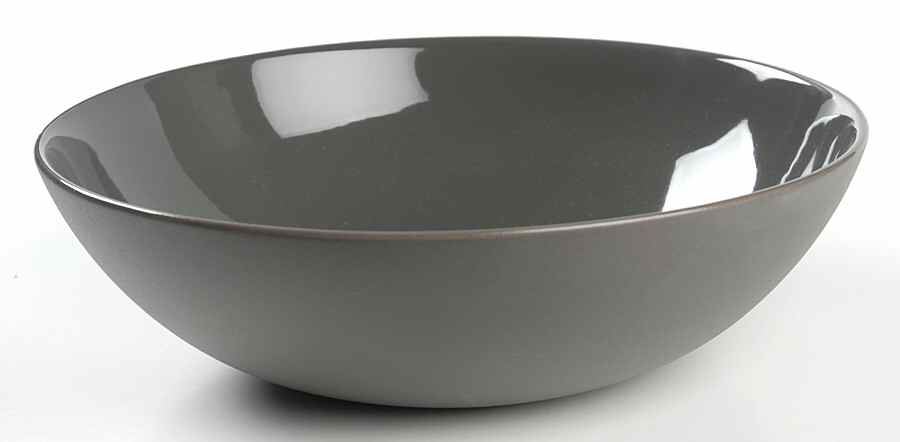 Basso Graphite 10" Round Serving Bowl by Calvin Klein-1