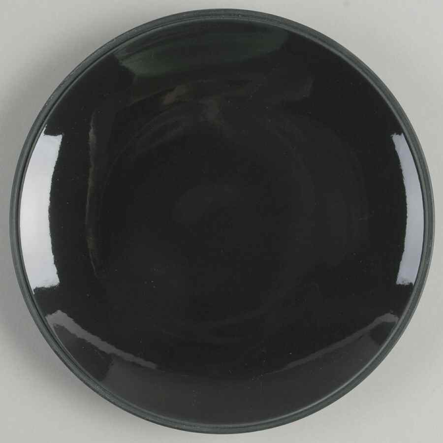 Tonal Edge Carbon Bread & Butter Plate by Calvin Klein-1