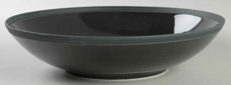 Tonal Edge Carbon 10" Round Serving Bowl by Calvin Klein-1