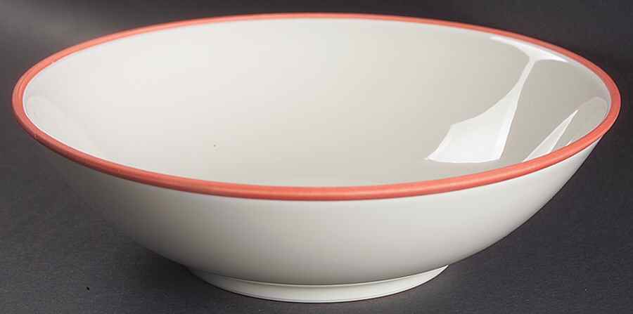 Coral Edge Soup/Cereal Bowl by Calvin Klein-1