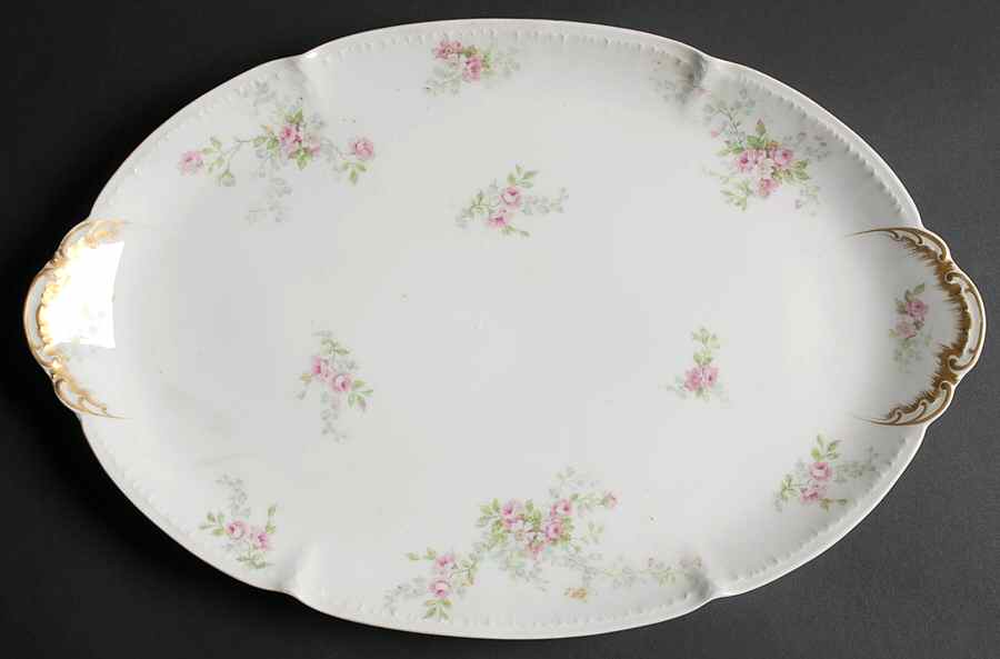 CHF1361 17" Oval Serving Platter by Charles Field Haviland-1