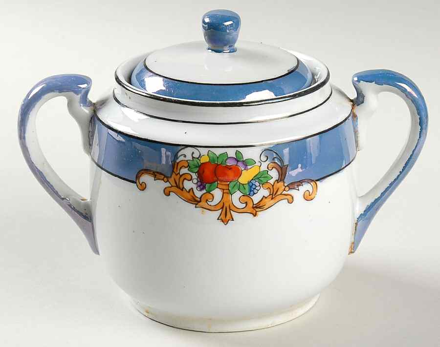 CHK20 Sugar Bowl & Lid by Chikaramachi (Japan)-1