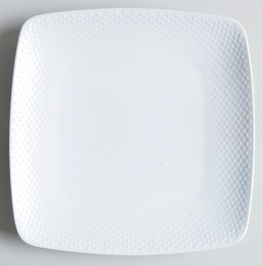 Tamiko Square Dessert Plate by Crate & Barrel-1