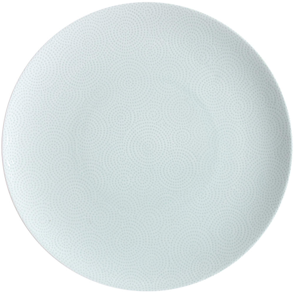Celadon Edokomon 13" Chop Plate (Round Platter) by Crate & Barrel-1