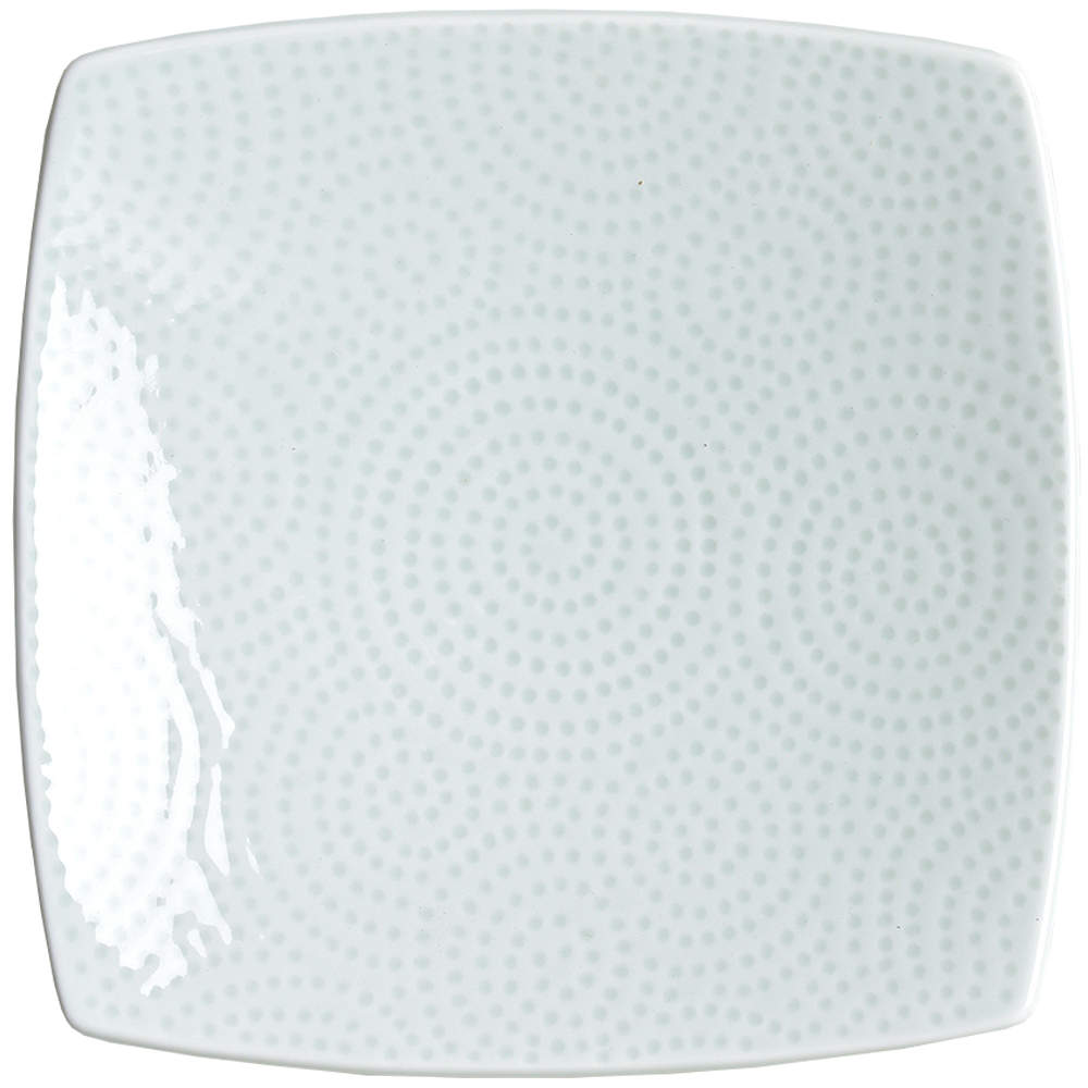 Celadon Edokomon Square Bread & Butter Plate by Crate & Barrel-1