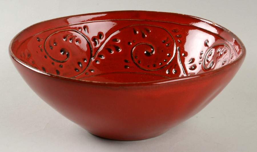 Carmen Broccato Coupe Cereal Bowl by Crate & Barrel-1