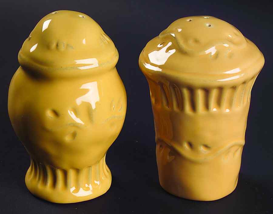 Rustica Gold Salt & Pepper Set by Certified International-1