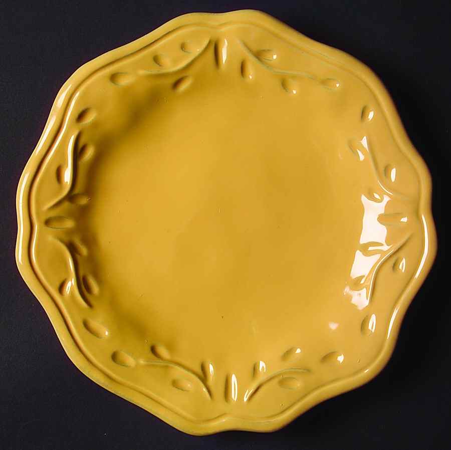 Rustica Gold Salad/Dessert Plate by Certified International-1