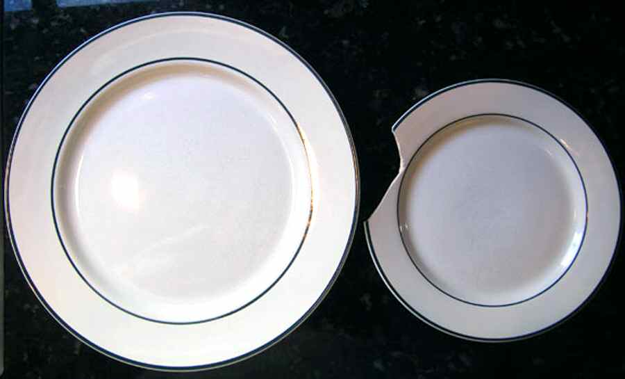 Bistro Dinner Plate by Century China-1
