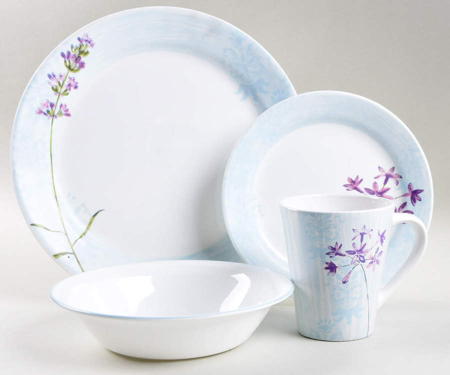 Summer Meadow 4 Piece Place Setting by Corning Corelle-1