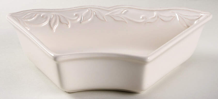 Renaissance Ivory 7 Piece Lazy Susan Side Section Only by Certified International-1