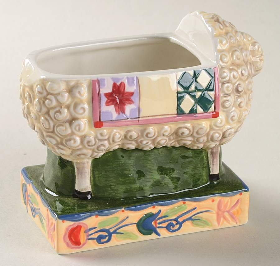 Barnyard Figural Sugar Bowl No Lid by Certified International-1