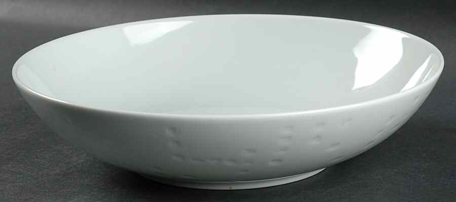 Sculpted 10" Round Vegetable Bowl by Calvin Klein-1