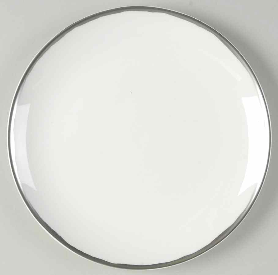 Basso (Platinum Trim) Salad Plate by Calvin Klein-1